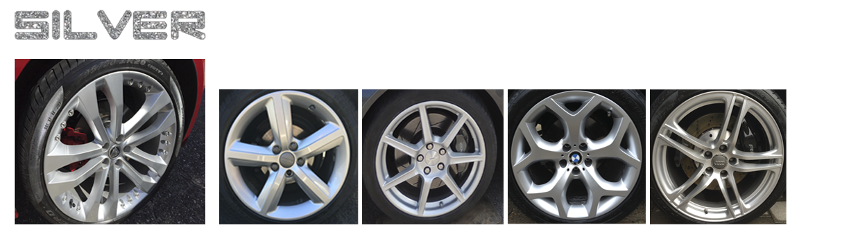 Alloy Wheel Paint Colour Chart