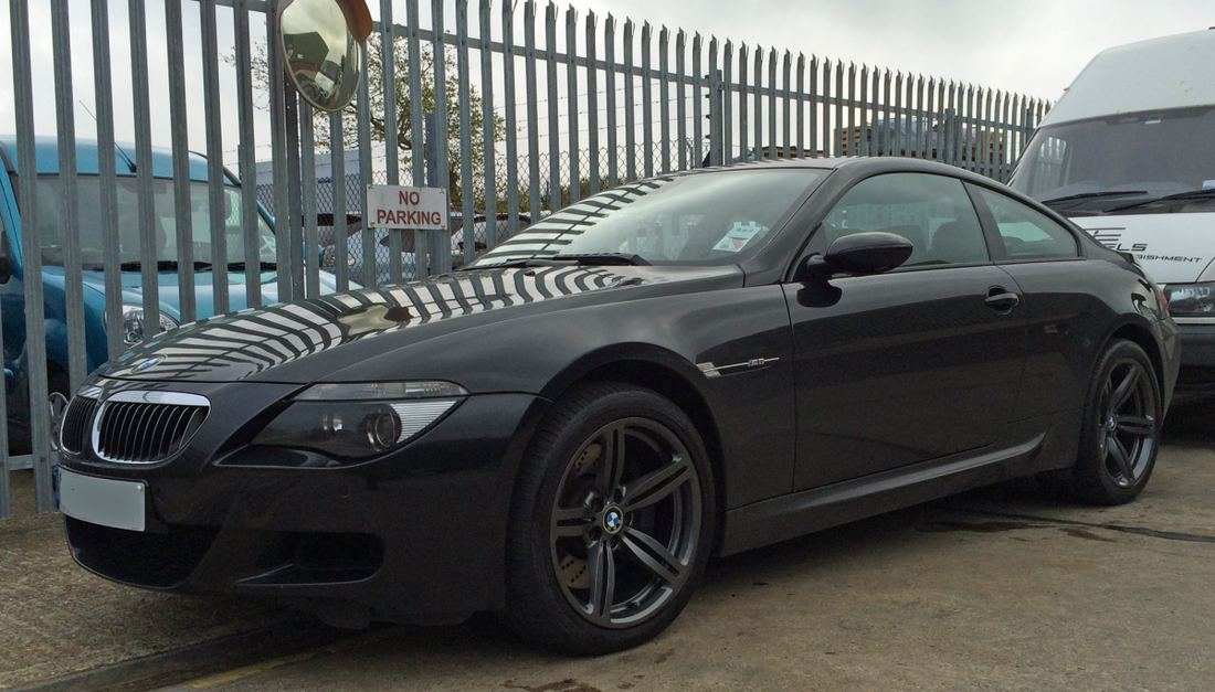 BMW M Series alloy wheel refurbished in gunmetal